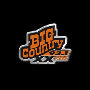 Big Country 93.1 FM Radio Logo