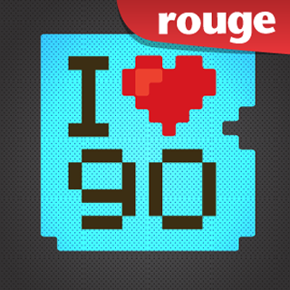 Rouge - 90's Radio Logo