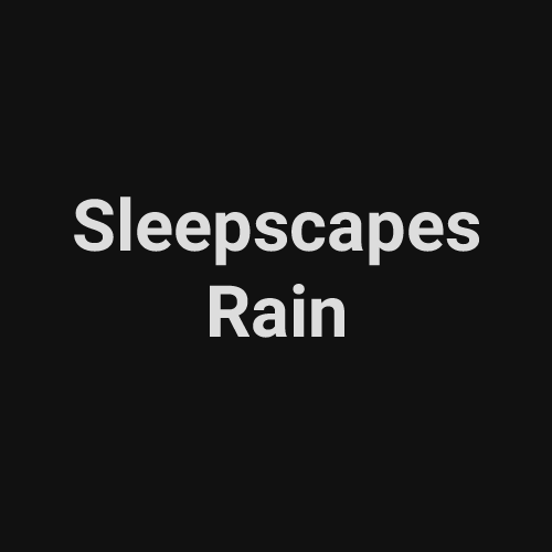 Sleepscapes - Rain Radio Logo