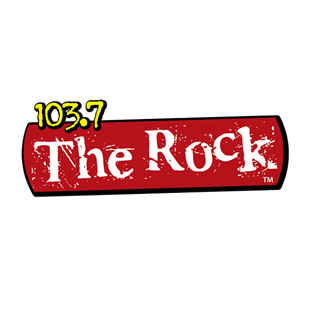 103.7 The Rock Radio Logo