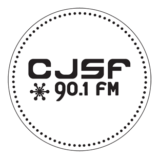 CJSF 90.1 FM Radio Logo