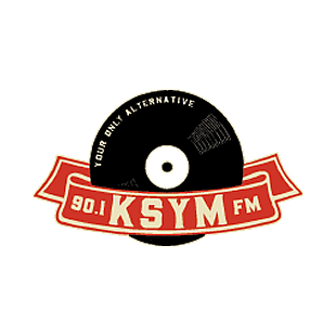 90.1 KSYM FM Radio Logo