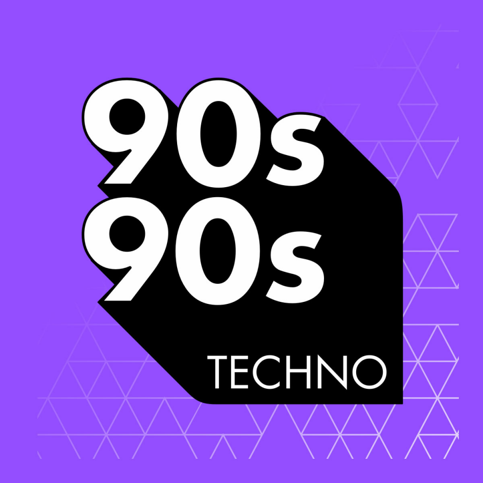 90s90s - Techno Radio Logo