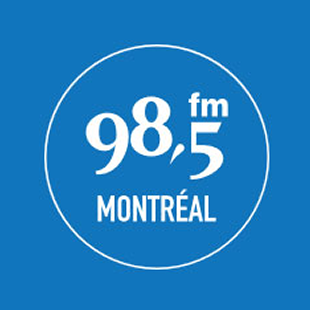 98.5 FM Montreal Radio Logo