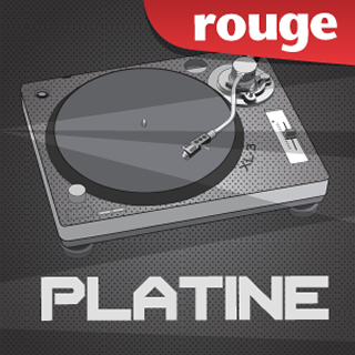 Rouge - Platine Radio Logo