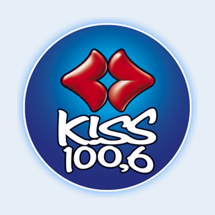 Kiss FM 100.6 Radio Logo
