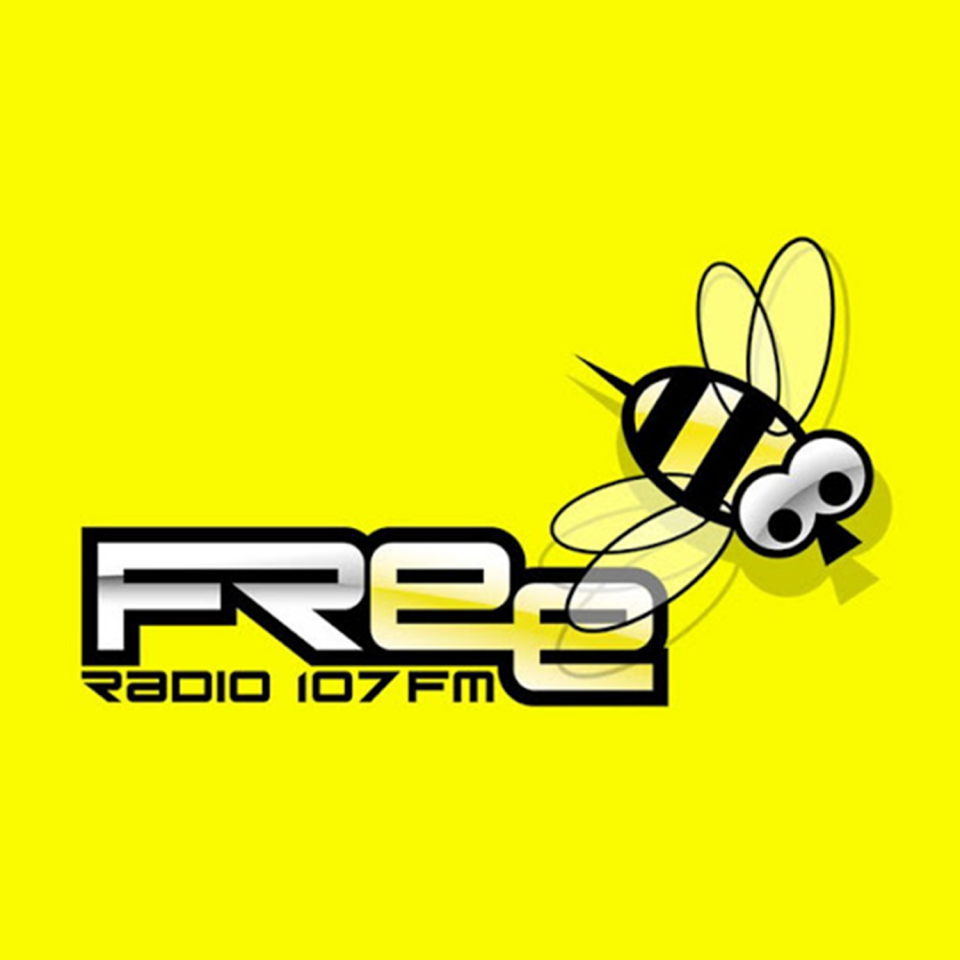 Free Rádio 107 FM Radio Logo