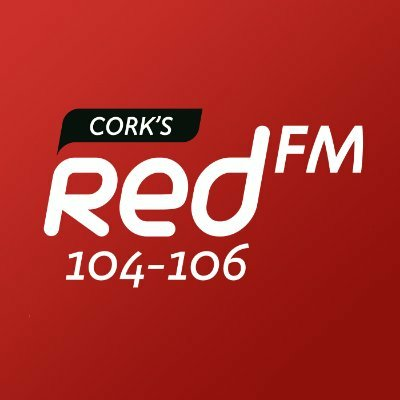 Cork's RedFM 104-106 Radio Logo