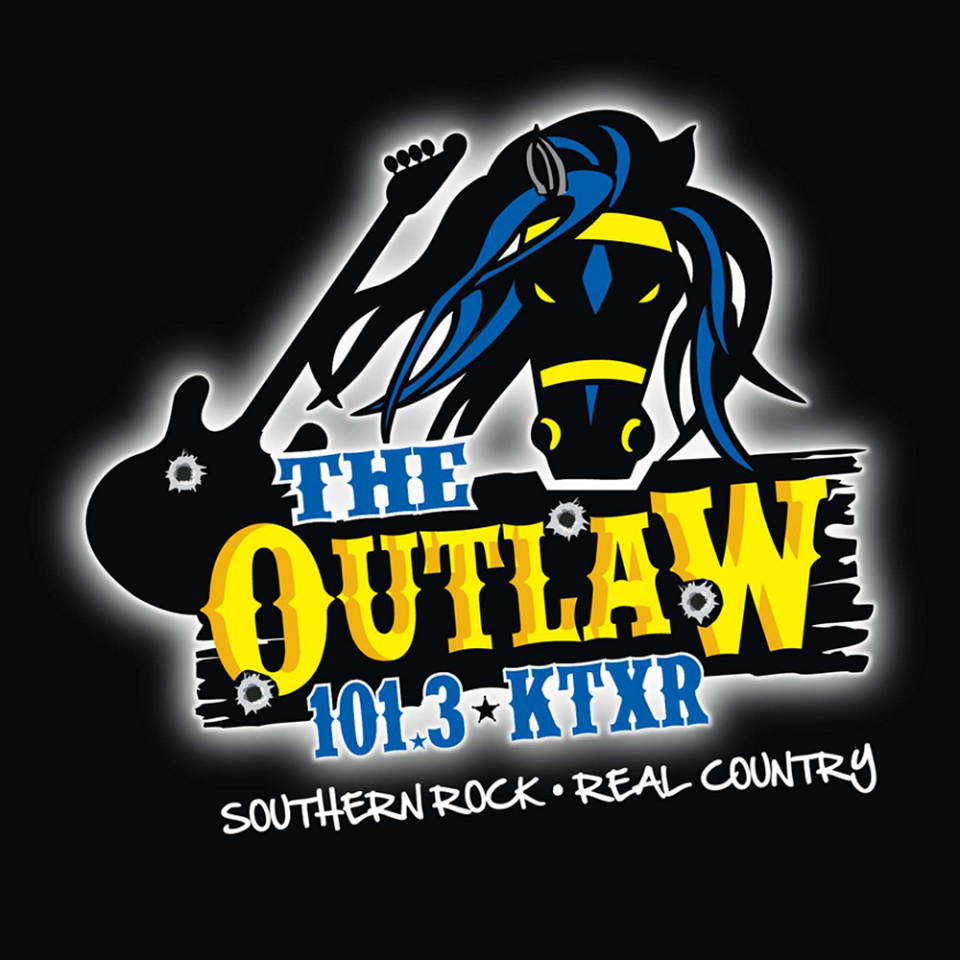 101.3 The Outlaw Radio Logo