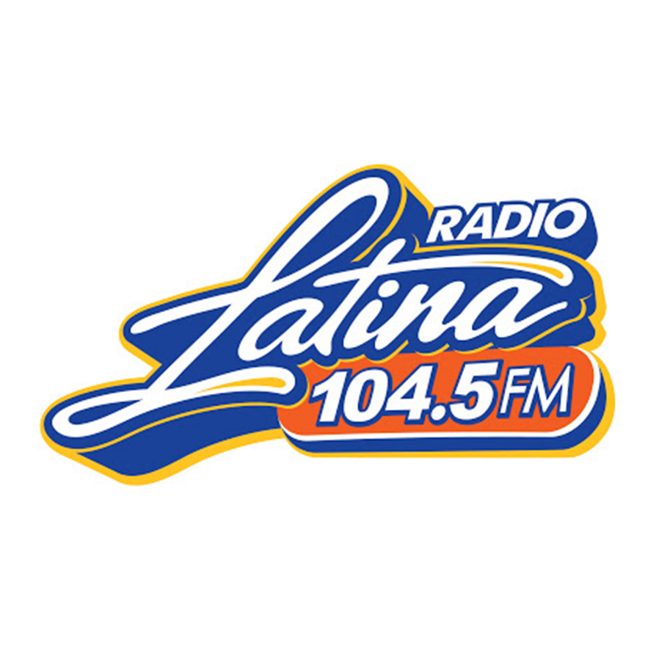 Radio Latina 104.5 FM Radio Logo