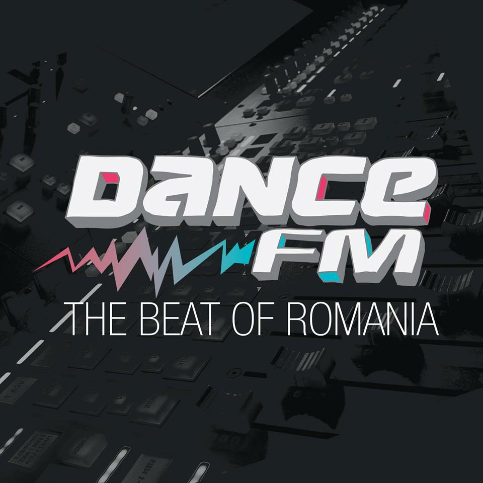 DanceFM - The beat of Romania Radio Logo