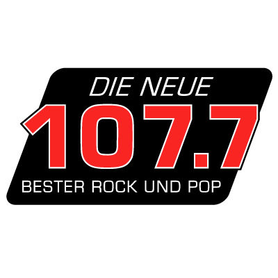 Die Neue 107.7 - 80er Radio Logo
