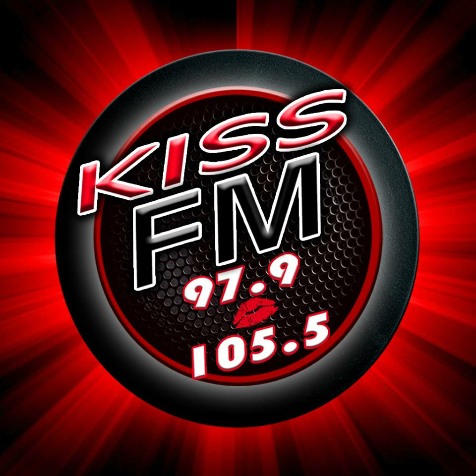 Kiss FM 97.9 FM WSKS Radio Logo