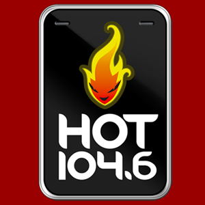 Hot FM 104.6 Radio Logo