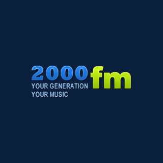2000 FM - Top 40 Radio Logo