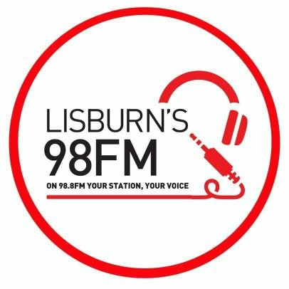 Lisburn's 98FM Radio Logo