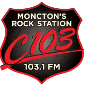 CJMO 103.1 FM Moncton, Canada Radio Logo