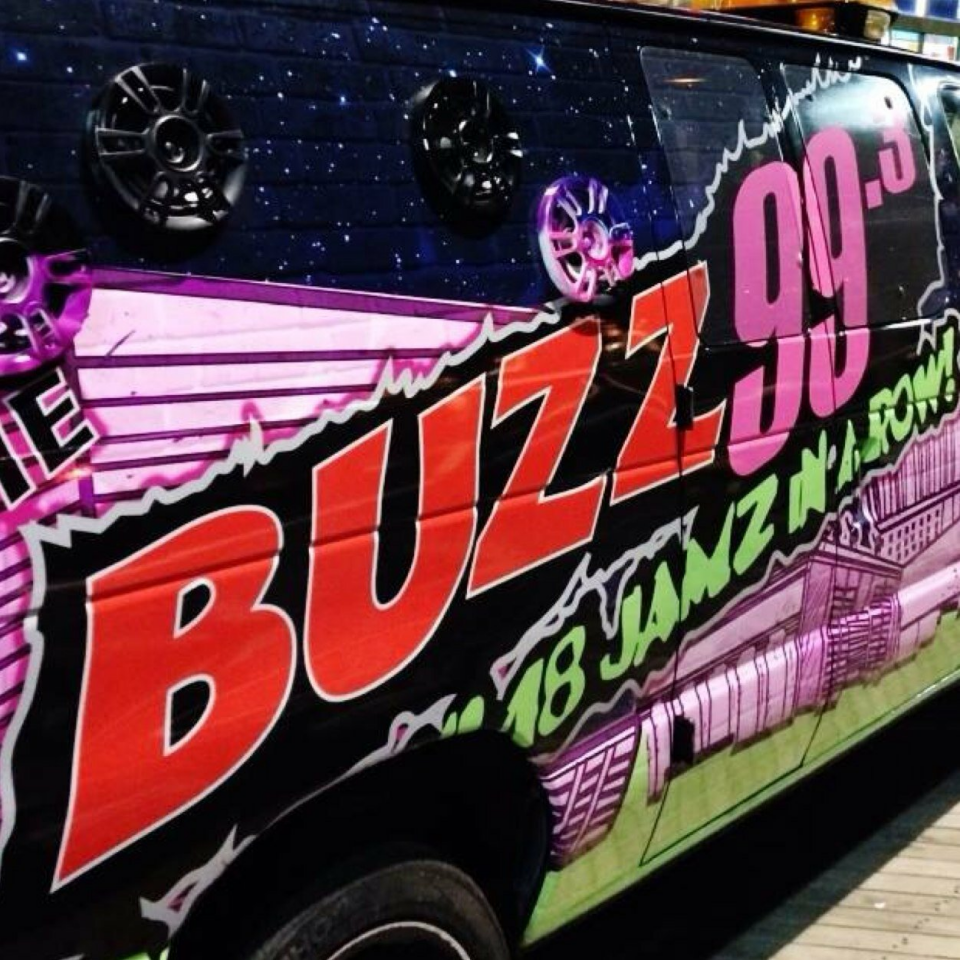 The Buzz 99.3 FM - WZBZ Radio Logo