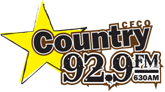 Country 92.9 Radio Logo