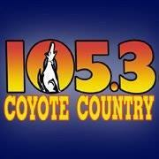 105.3 Coyote Country Radio Logo