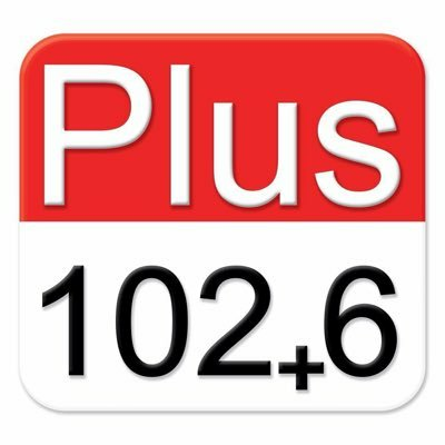 Plus Radio 102.6 FM Radio Logo