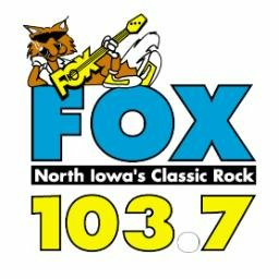 The FOX - 103.7 FM Clear Lake Radio Logo