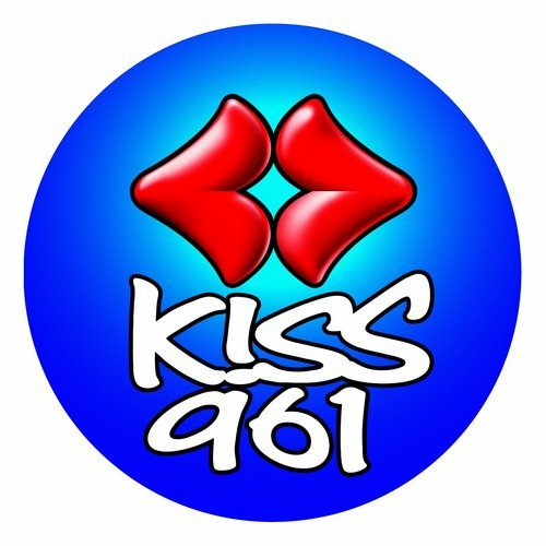 KISS FM 96.1 Crete Radio Logo