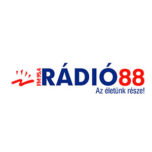 Rádió 88 Szeged Radio Logo