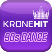 KRONEHIT 90's Dance Radio Logo