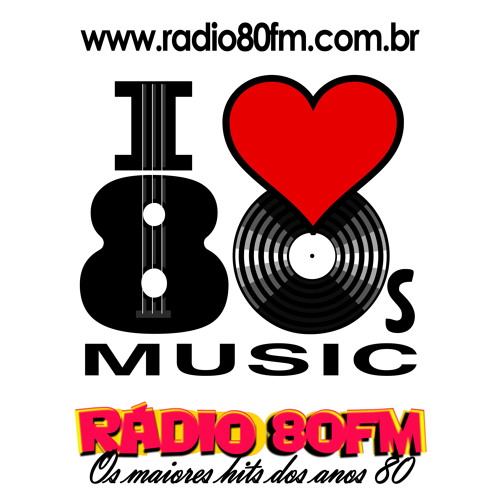 Rádio 80 FM Radio Logo